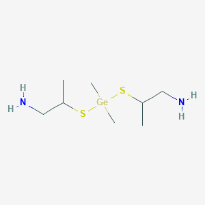 2,2'-((Dimethylgermylene)dithio)bis(1-propylamine)