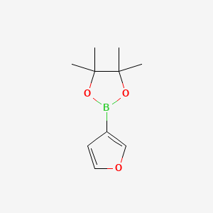 B1272638 2-(Furan-3-yl)-4,4,5,5-tetramethyl-1,3,2-dioxaborolane CAS No. 248924-59-6