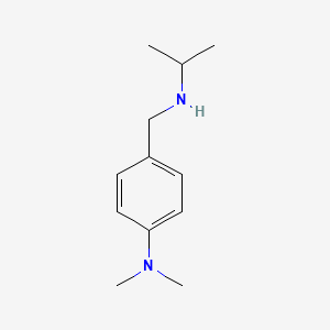 molecular formula C12H20N2 B1272644 N1,N1-二甲基-4-[(异丙基氨基)甲基]苯胺 CAS No. 137379-64-7
