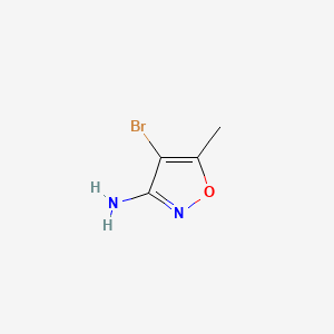 B1272648 3-Amino-4-bromo-5-methylisoxazole CAS No. 5819-40-9