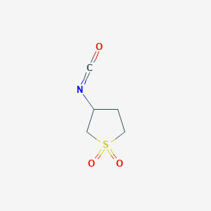 molecular formula C5H7NO3S B1272659 3-异氰酸四氢噻吩-1,1-二氧化物 CAS No. 24373-66-8