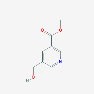 molecular formula C8H9NO3 B127267 5-(羟甲基)烟酸甲酯 CAS No. 129747-52-0