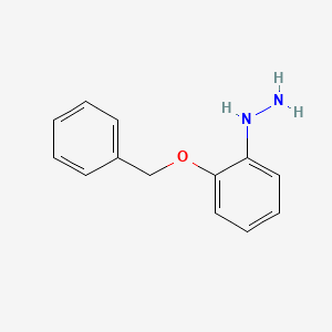 molecular formula C13H14N2O B1272680 (2-Benzyloxy-phenyl)-hydrazine CAS No. 247023-19-4