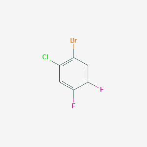 molecular formula C6H2BrClF2 B1272681 1-Bromo-2-chloro-4,5-difluorobenzene CAS No. 59447-06-2