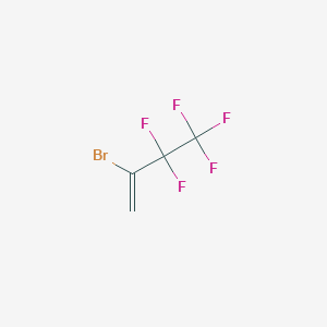 molecular formula C4H2BrF5 B1272682 2-溴-3,3,4,4,4-五氟丁-1-烯 CAS No. 68318-95-6