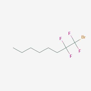 molecular formula C8H13BrF4 B1272683 1-溴-1,1,2,2-四氟辛烷 CAS No. 231630-92-5