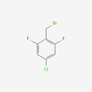 molecular formula C7H4BrClF2 B1272690 2-(Bromomethyl)-5-chloro-1,3-difluorobenzene CAS No. 537013-52-8