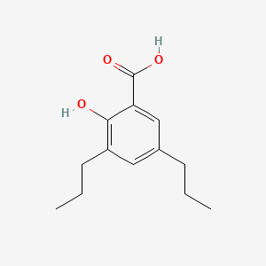 Salicylic acid, 3,5-dipropyl-