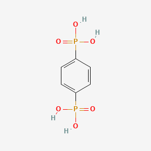 B1272694 (4-phosphonophenyl)phosphonic Acid CAS No. 880-68-2