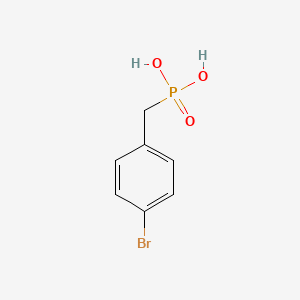 molecular formula C7H8BrO3P B1272695 (4-ブロモフェニル)メチルホスホン酸 CAS No. 40962-34-3