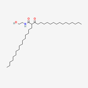 2-Hexadecyl-N-(2-hydroxyethyl)-3-oxo-octadecanamide