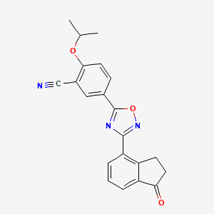 Des((2-hydroxyethyl)amino) 1-Oxo Ozanimod