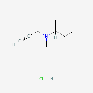 N-(2-Butyl)-N-methylpropargylamine hydrochloride