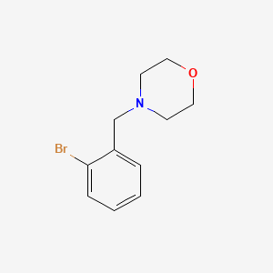 molecular formula C11H14BrNO B1272717 4-(2-溴苄基)吗啉 CAS No. 91130-51-7