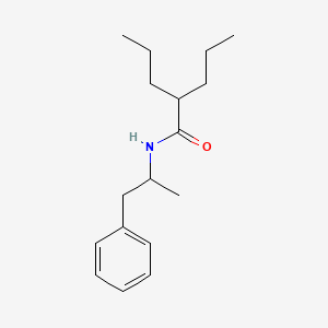 N-(alpha-Methylphenethyl)-2-propylvaleramide