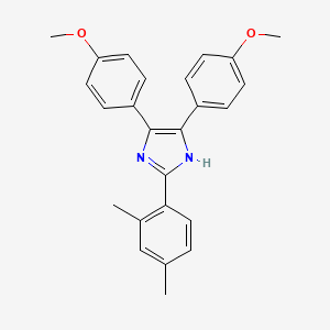 2-(2,4-Dimethylphenyl)-4,5-bis(4-methoxyphenyl)-1H-imidazole