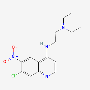 7-Chloro-4-((2-(diethylamino)ethyl)amino)-6-nitroquinoline diphosphate