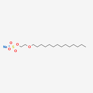 Ethanol, 2-(tetradecyloxy)-, hydrogen sulfate, sodium salt