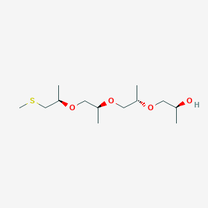 4,7,10-Trioxa-13-thiatetradecan-2-ol, 5,8,11-trimethyl-