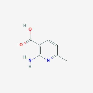 B1272744 2-Amino-6-methylnicotinic acid CAS No. 846021-26-9