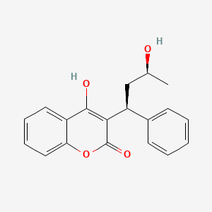 molecular formula C19H18O4 B12727533 S,S-Warfarin alcohol CAS No. 40281-80-9