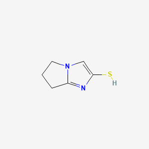 5H-Pyrrolo(1,2-a)imidazole-2-thiol, 6,7-dihydro-