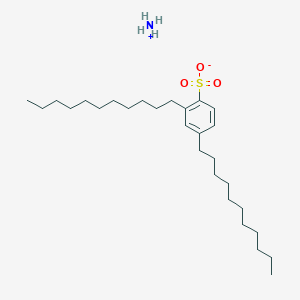 azanium;2,4-di(undecyl)benzenesulfonate