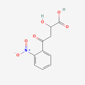 4-(2-Nitrophenyl)-4-oxo-2-hydroxybutanoic acid