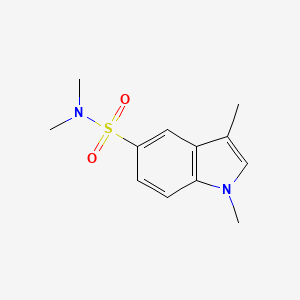 1H-Indole-5-sulfonamide, N,N,1,3-tetramethyl-