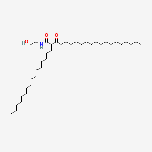 2-Hexadecyl-N-(2-hydroxyethyl)-3-oxo-eicosanamide