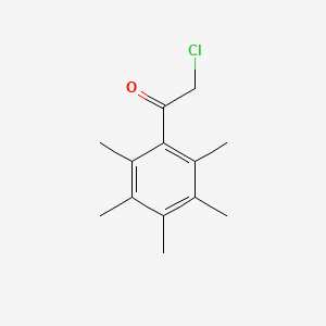 molecular formula C13H17ClO B1272809 2-氯-1-(五甲基苯基)乙酮 CAS No. 57196-63-1