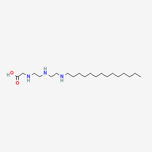 N-(2-((2-Myristylaminoethyl)amino)ethyl)glycine