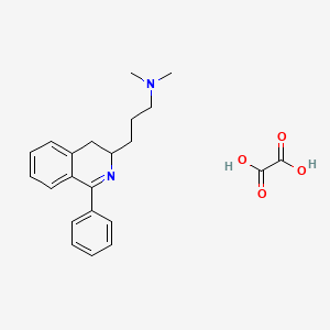 3,4-Dihydro-N,N-dimethyl-1-phenyl-3-isoquinolinepropanamine ethanedioate