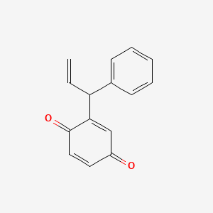 molecular formula C15H12O2 B12728170 Dalbergione CAS No. 24946-69-8