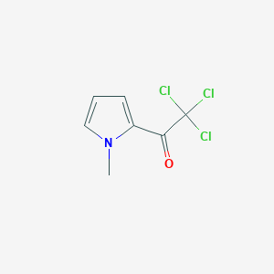 molecular formula C7H6Cl3NO B1272818 2-三氯乙酰-1-甲基吡咯 CAS No. 21898-65-7