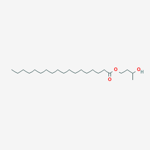 molecular formula C22H44O3 B12728197 1,3-Butylene glycol 1-stearate CAS No. 14251-38-8