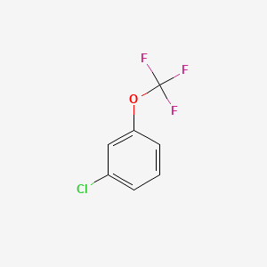 molecular formula C7H4ClF3O B1272821 1-氯-3-(三氟甲氧基)苯 CAS No. 772-49-6