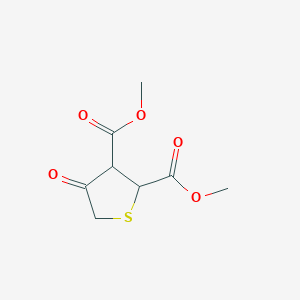 molecular formula C8H10O5S B1272827 4-氧代四氢噻吩-2,3-二甲酯 CAS No. 38293-63-9