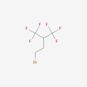 molecular formula C5H5BrF6 B1272829 4-溴-1,1,1-三氟-2-(三氟甲基)丁烷 CAS No. 203303-02-0