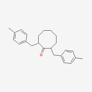 2,8-Bis(4-methylbenzyl)cyclooctanone