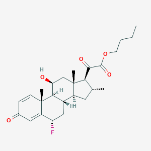 molecular formula C26H35FO5 B127290 氟可的松丁丁酯 CAS No. 41767-29-7