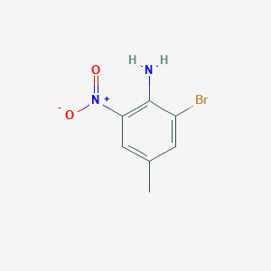 molecular formula C7H7BrN2O2 B1272924 2-溴-4-甲基-6-硝基苯胺 CAS No. 827-24-7
