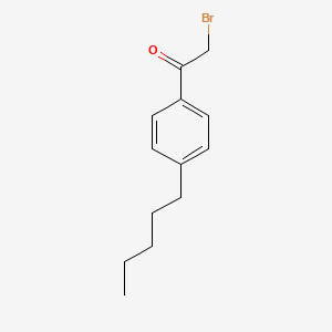 B1272930 2-Bromo-1-(4-Pentylphenyl)Ethan-1-One CAS No. 64328-68-3