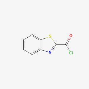 molecular formula C8H4ClNOS B1272948 1,3-Benzothiazole-2-carbonyl chloride CAS No. 67748-61-2