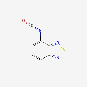 molecular formula C7H3N3OS B1272954 4-异氰酸基-2,1,3-苯并噻二唑 CAS No. 342411-14-7