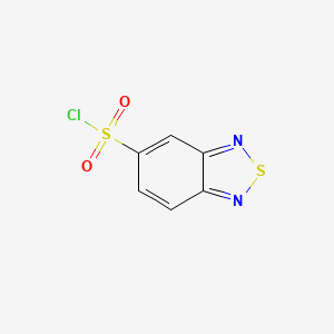 molecular formula C6H3ClN2O2S2 B1272955 2,1,3-苯并噻二唑-5-磺酰氯 CAS No. 337508-60-8
