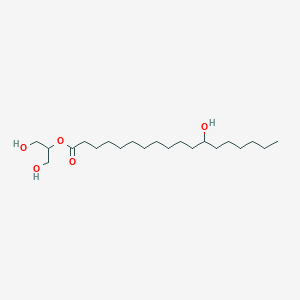 molecular formula C21H42O5 B12729577 Glycerol (2-(12-hydroxystearate)) CAS No. 872803-98-0