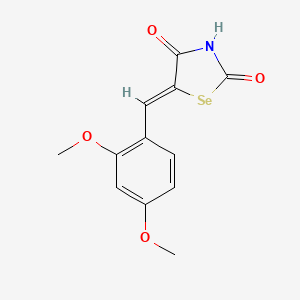 5-((2,4-Dimethoxyphenyl)methylene)selenazolidine-2,4-dione