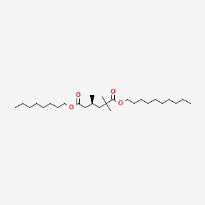 Hexanedioic acid, 2,2,4-trimethyl-, 1-decyl 6-octyl ester