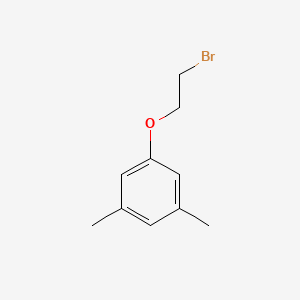 B1272980 1-(2-Bromoethoxy)-3,5-dimethylbenzene CAS No. 37136-93-9